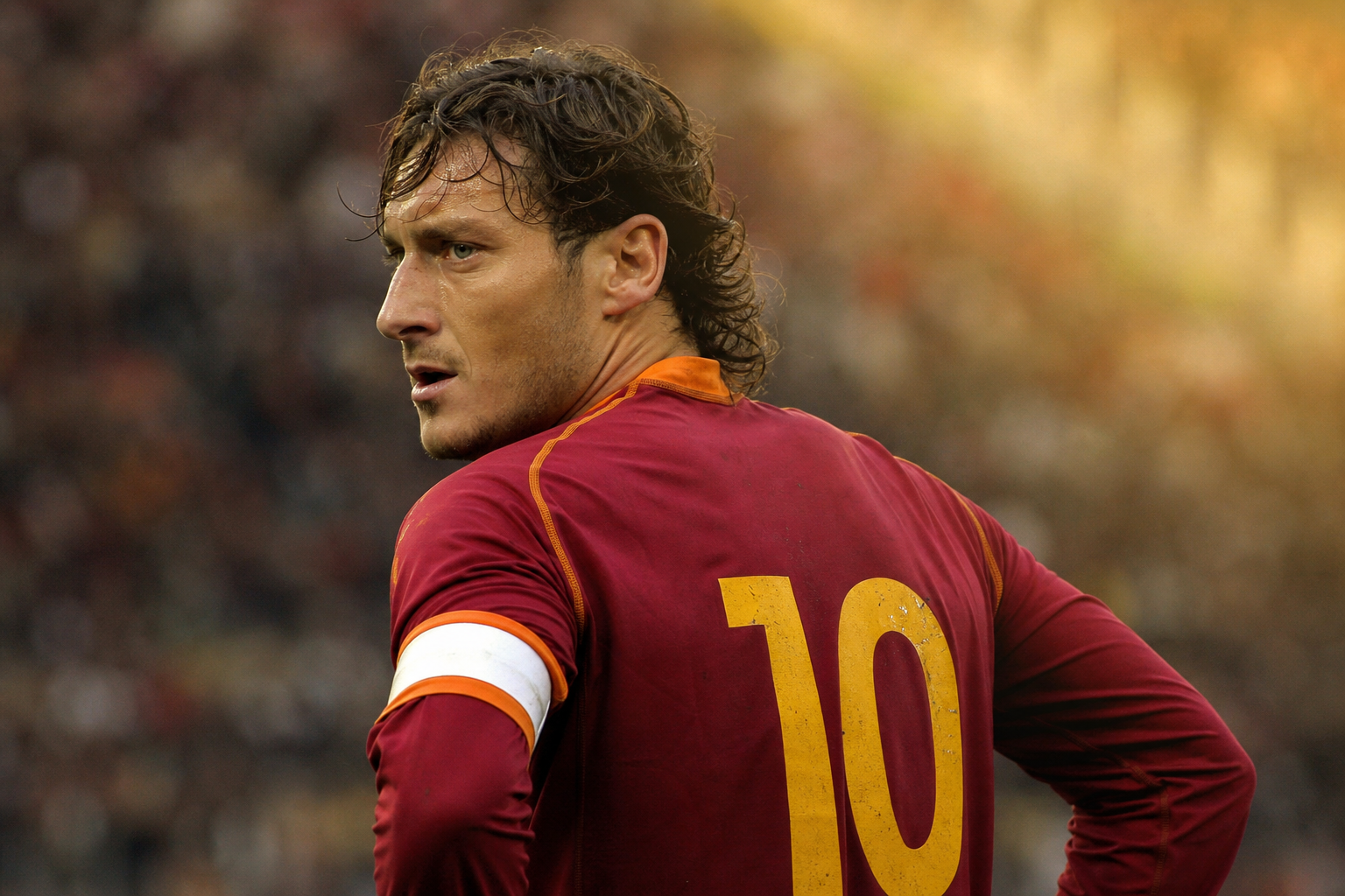 Francesco Totti, capitano della Roma