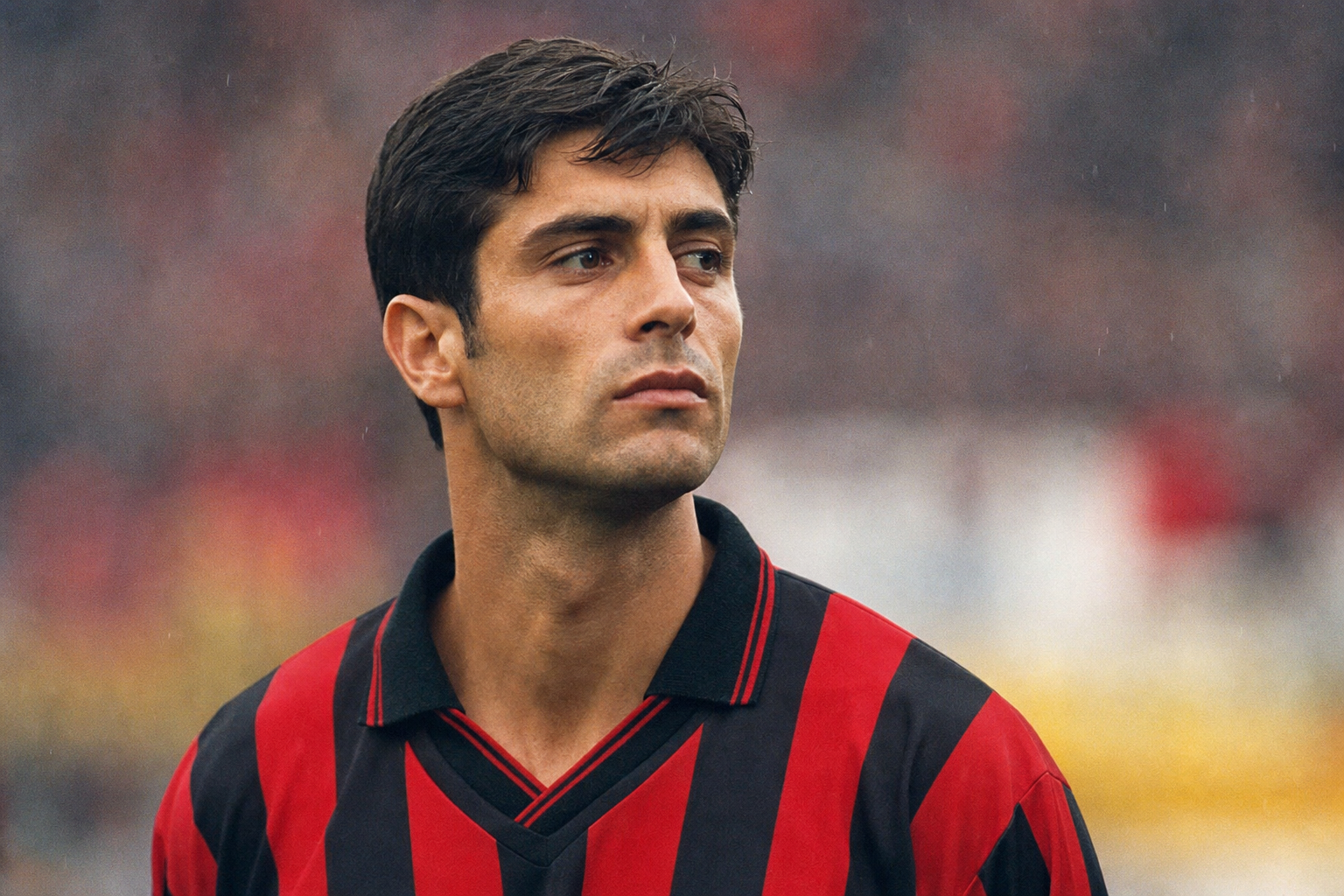 Paolo Maldini, capitano del Milan