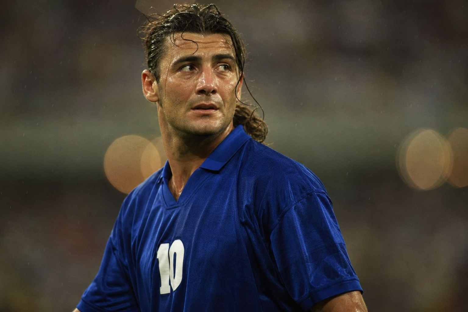 Roberto Baggio, leggenda della Nazionale italiana